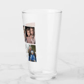 Ik hou van je, opa | Aangepaste foto collage glaze Glas (Links)