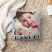 Ik hou van je opa aangepaste foto kussen (Deken)