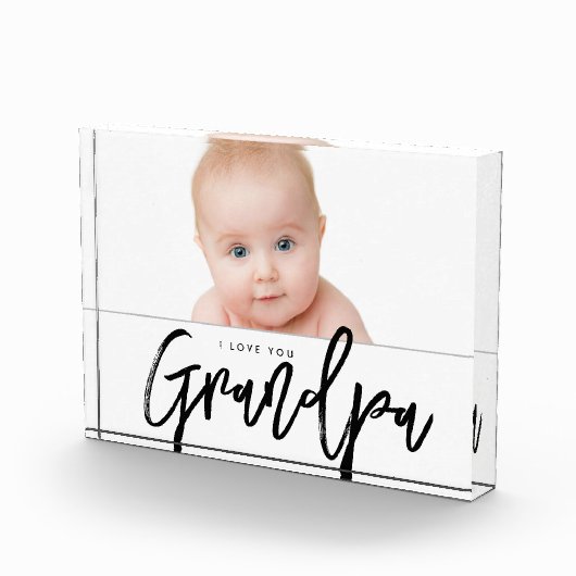Ik hou van je Opa kleinkind foto (Rechts)