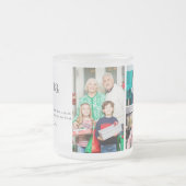 Ik hou van je opa Mok Twee foto's met de hand gesc (Center)