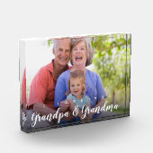 Ik hou van je Opa Oma Custom Photo Fotoblokken (Links)