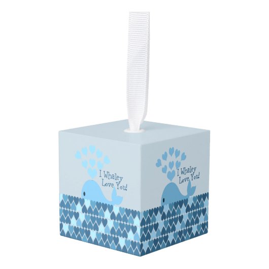 Ik hou van je ornament (Voorkant hoekig)