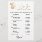 Ik hou van je over de hele wereld met Answers (Voorkant)