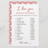 Ik hou van je over de hele wereld met Answers (Voorkant / Achterkant)