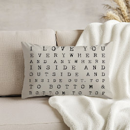 Ik hou van je overal | Accent Pillow Kussen