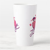 Ik hou van je paarse sweatshirt Coffee Mok (Voorkant)