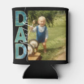 Ik hou van je pap één foto blikjeskoeler (Achterkant)