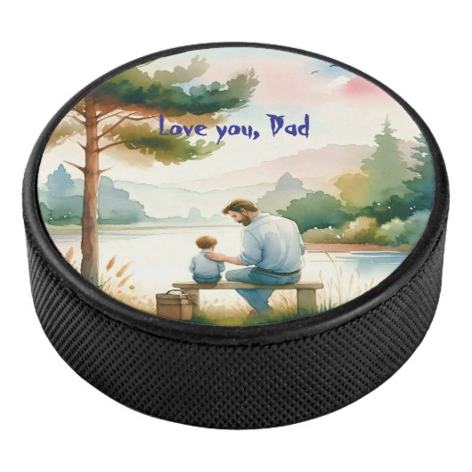 Ik hou van je, pap hockey puck (3/4)