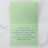 Ik hou van je, pap kaart (Binnen)