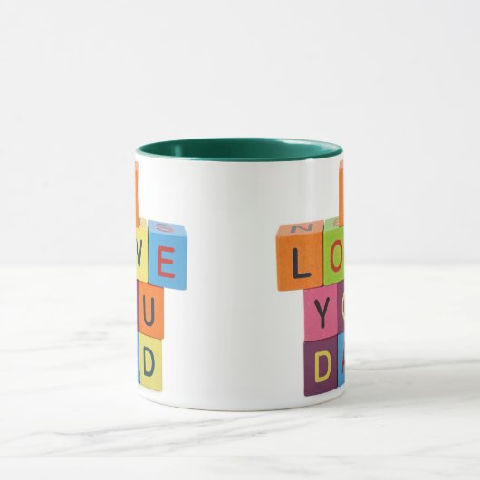 Ik hou van je pap Mok (Midden)