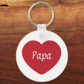 Ik hou van je, pap sleutelhanger (Voorkant)