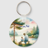 Ik hou van je, pap sleutelhanger (Voorkant)