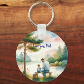 Ik hou van je, pap sleutelhanger (Voorkant)