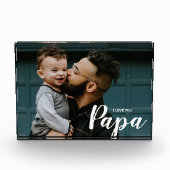 Ik hou van je papa aangepaste foto (Voorkant)