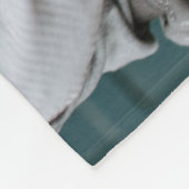 Ik hou van je papa Aangepaste foto Fleece Deken (Hoek)