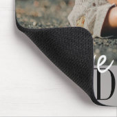 Ik hou van je papa Aangepaste foto Muismat (Hoek)