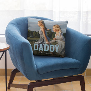 Ik hou van je papa foto kussen