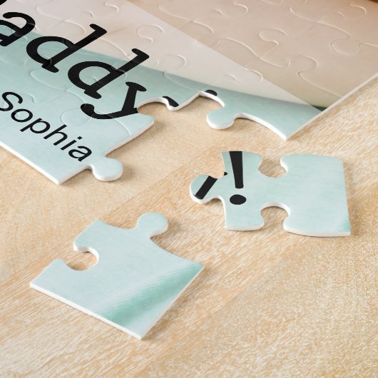 Ik hou van je papa!  foto legpuzzel (Zijkant)