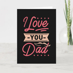 IK HOU VAN JE PAPA KAART
