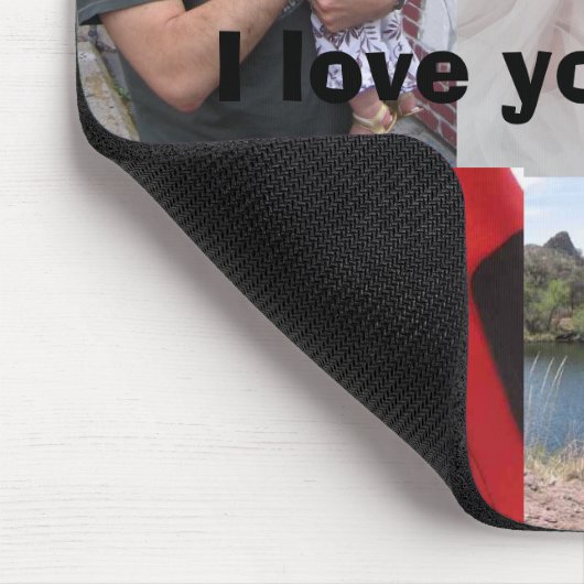 Ik hou van je papa! muismat (Hoek)