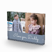 Ik hou van je, papa script collage fotoblokken (Rechts)