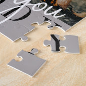 Ik hou van je papa Vaderdag Legpuzzel (Zijkant)