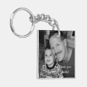 Ik hou van je papa Vaderdag Sleutelhanger (Voorkant Links)