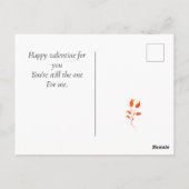 Ik hou van je, pas je aan briefkaart (Achterkant)