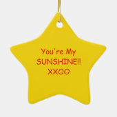 Ik hou van je, PawPaw. Merry Kerstmis' Ornament (Achterkant)