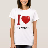 Ik hou van je persoonlijke Valentijnsdag T-shirt (Voorkant)