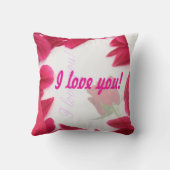 Ik hou van je - Pillow Kussen (Achterkant)