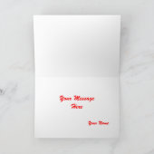 Ik hou van je pinguïn Kaart (Binnen)