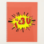 Ik hou van je planner (Voorkant)