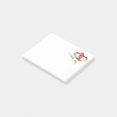 Ik hou van je post-it® notes (Schuin)