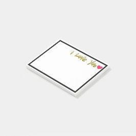 Ik hou van je post-it® notes