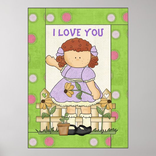 Ik hou van je Poster (Voorkant)