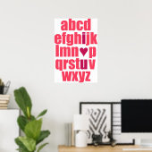Ik hou van je poster (Thuiskantoor)