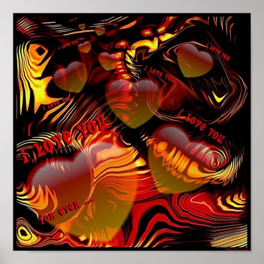 Ik hou van je Poster (Voorkant)