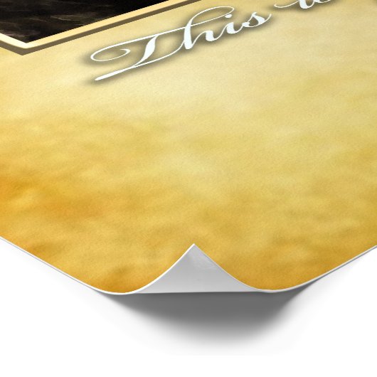 Ik hou van je Poster (Hoek)