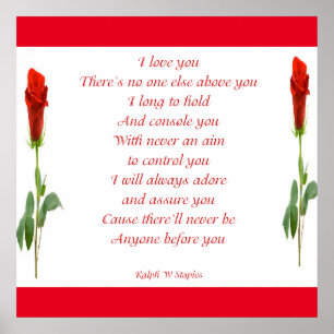 Ik hou van je poster