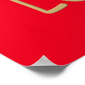 Ik hou van je poster (Hoek)