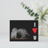 Ik hou van je postkaart (Staand voorkant)