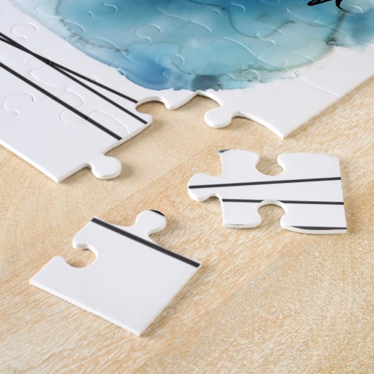 Ik hou van je puzzel legpuzzel (Zijkant)