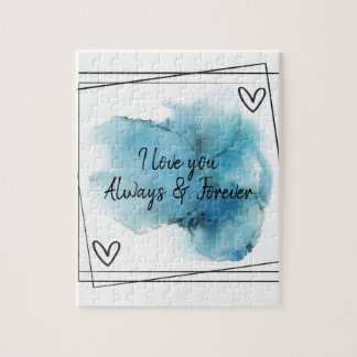 Ik hou van je puzzel legpuzzel