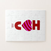 Ik hou van je puzzle 30 overmaatse stukken legpuzzel (Horizontaal)