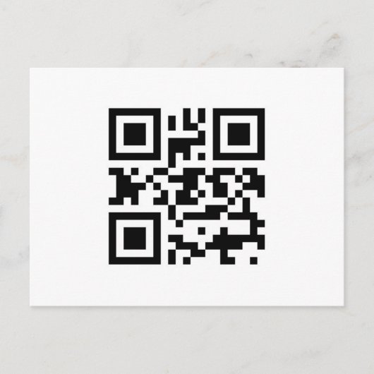 Ik hou van je QR-Briefkaart Briefkaart (Voorkant)