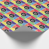 Ik hou van je, Rainbow Wrapping Paper Cadeaupapier (Hoek)