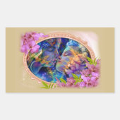 Ik hou van je rechthoekige sticker (Voorkant)