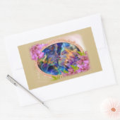 Ik hou van je rechthoekige sticker (Envelop)