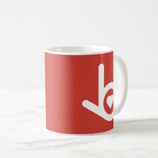 Ik hou van je, Rode Mok (Voorkant rechts)